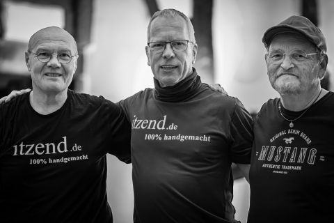 Duo itzend und Hohner-Jo (c) Bernhard Bruesemeister